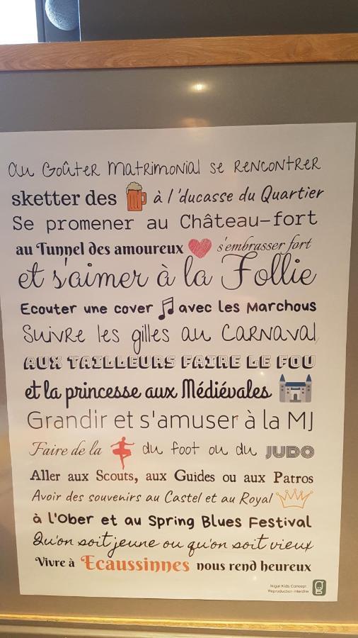 Le Triboureau Bed & Breakfast Écaussinnes-dʼEnghien Eksteriør bilde